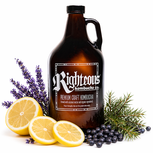 Organic Lemon Lavender Juniper 64 oz Growler